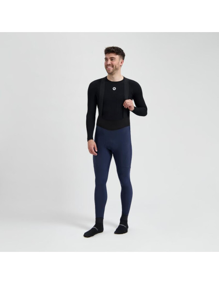 Rogelli spodnie rowerowe signature niebieskie l