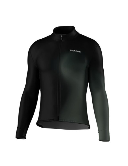 Biemme koszulka dł. ręk foresta czarno ziel. xl