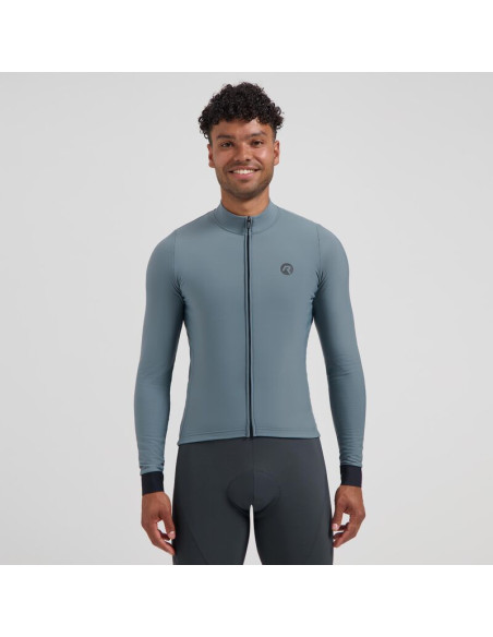 Rogelli koszulka dł. rękaw signature szara 3xl