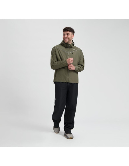 Rogelli zestaw przeciwdeszczowy essential ziel 3xl