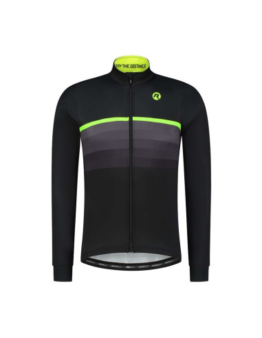 Rogelli kurtka zimowa hero ii czarny-fluor xl