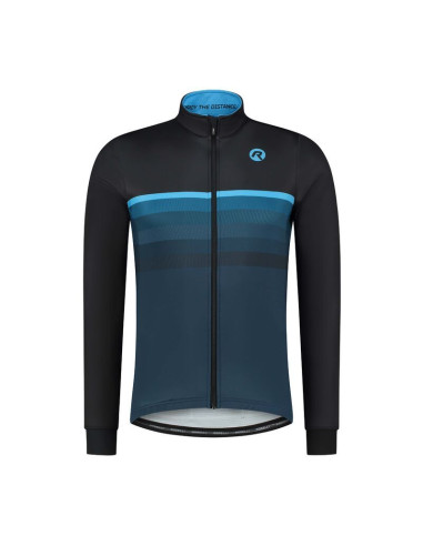 Rogelli kurtka zimowa hero ii czarno-niebieska m