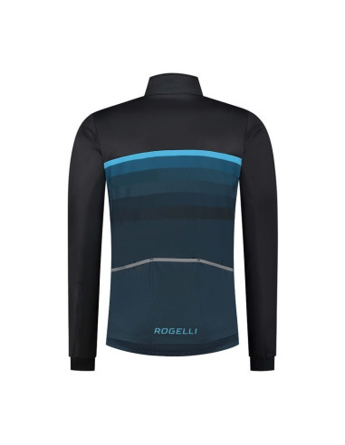 Rogelli kurtka zimowa hero ii czarno-niebieska m