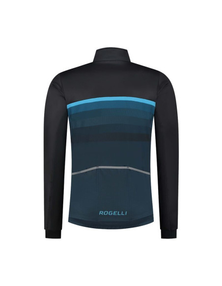 Rogelli kurtka zimowa hero ii czarno-niebieska m