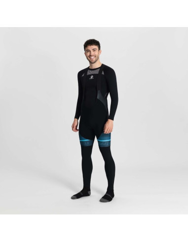 Rogelli spodnie rowerowe n/s hero ii niebiesk l