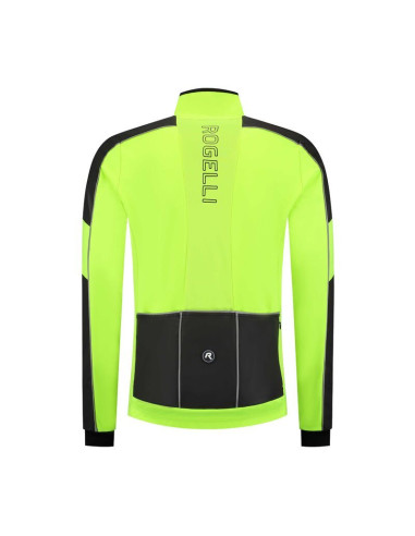 Rogelli kurtka zimowa essential hivis fluor s