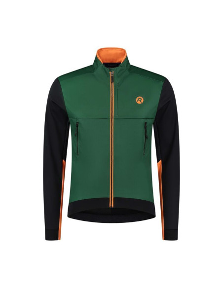 Rogelli kurtka zimowa cadence ziel-czarn-pomar m