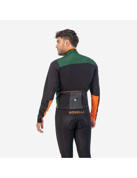 Rogelli kurtka zimowa cadence ziel-czarn-pomar xl