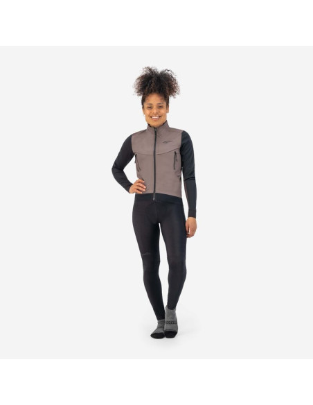 Rogelli kurtka zimowa damska cadence beżowa m