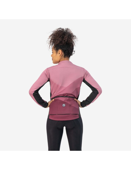 Rogelli kurtka zimowa damska farah różowa s