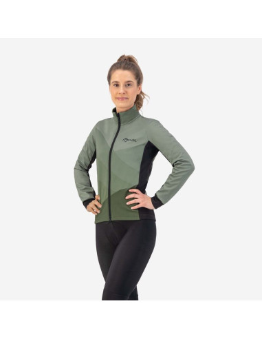 Rogelli kurtka zimowa damska farah zielona xl