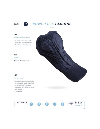 Rogelli spodenki hero ii czarno-niebieskie xl