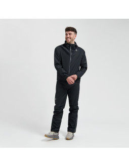 Rogelli zestaw przeciwdeszczowy core czarny 2xl