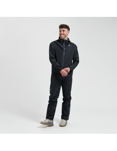 Rogelli zestaw przeciwdeszczowy core czarny 2xl