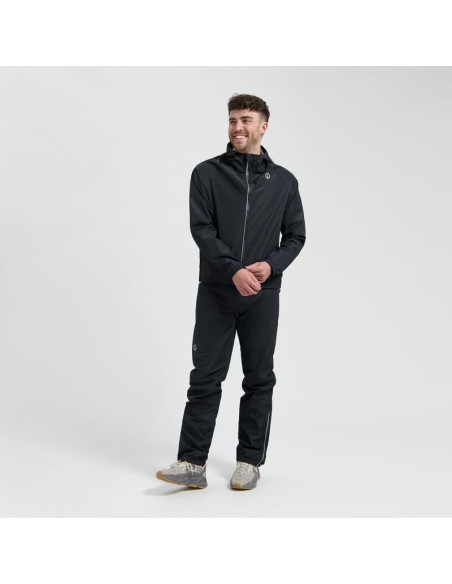 Rogelli zestaw przeciwdeszczowy core czarny 2xl