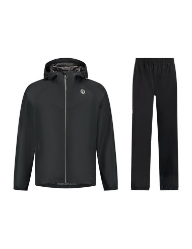 Rogelli zestaw przeciwdeszczowy core czarny 3xl