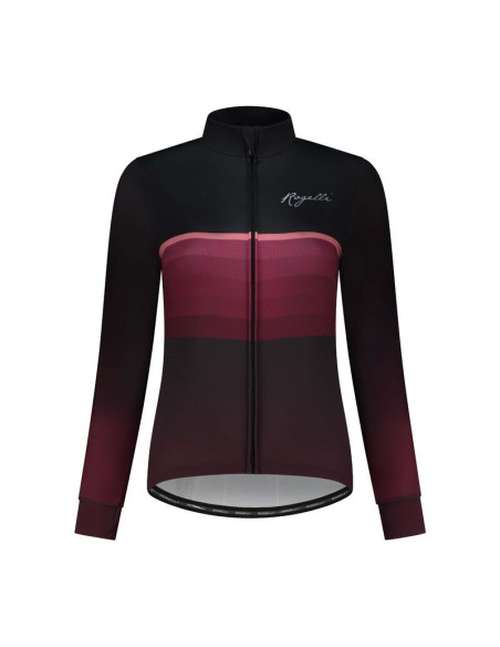 Rogelli bluza damska impress ii bordowa l