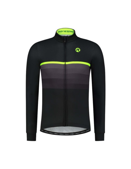 Rogelli koszulka dł.rękaw hero ii fluor m