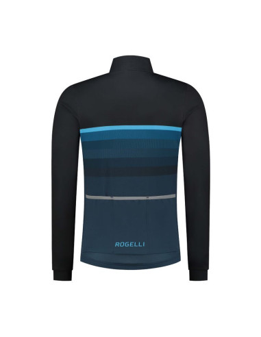 Rogelli koszulka dł.rękaw hero ii niebieska 2xl