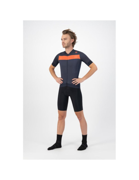 Rogelli koszulka męska prime nieb-pomarańcz 2xl
