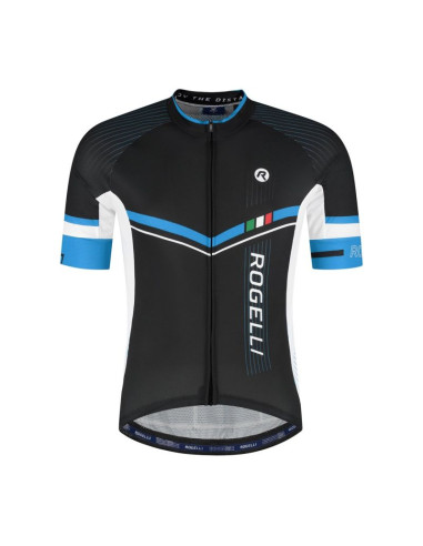 Rogelli koszulka gara mostro ii czarno-niebie 4xl