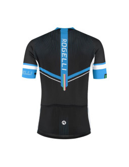 Rogelli koszulka gara mostro ii czarno-niebie 7xl 2