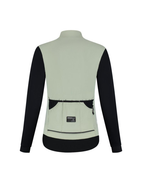 Rogelli bluza damska distance ii szaro-czarna xs