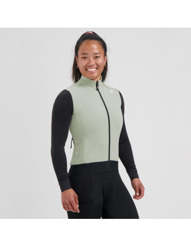 Rogelli bluza damska distance ii szaro-czarna s