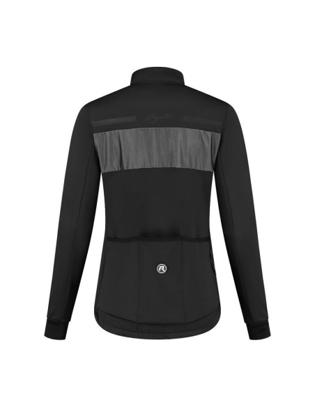 Rogelli kurtka zimowa damska attq szaro-czarna xl