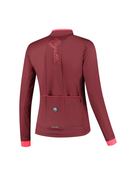 Rogelli kurtka zimowa damska essential bordowa m