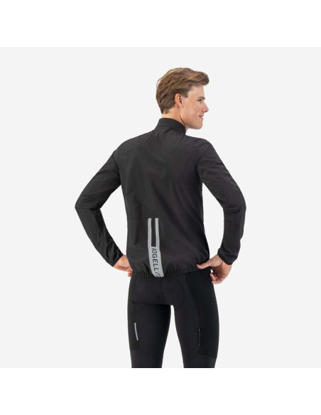 Rogelli kurtka p. deszczowa distance czarna 2xl