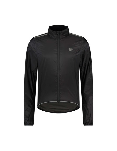Rogelli kurtka p. deszczowa essential czarna 2xl