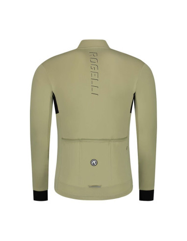 Rogelli koszulka dł. rękaw distance piaskowa 2xl