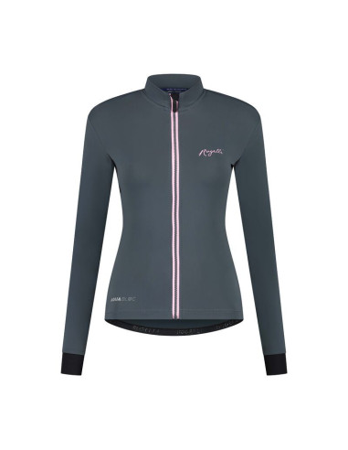 Rogelli bluza damska distance szaro-różowa 2xl