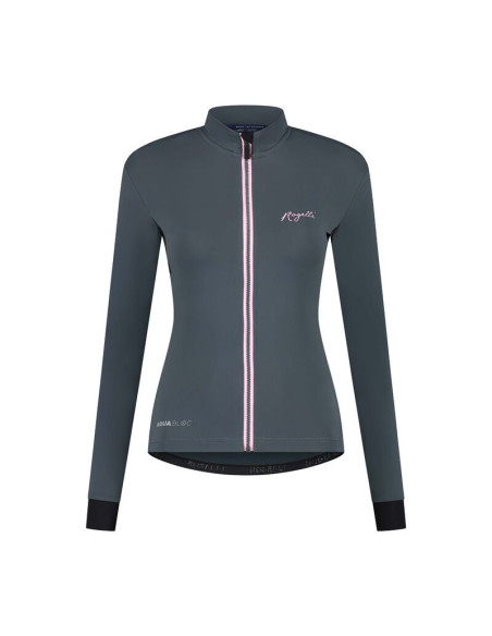 Rogelli bluza damska distance szaro-różowa 2xl