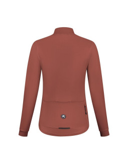 Rogelli koszulka dł. rękaw damska mono brązowa s 2