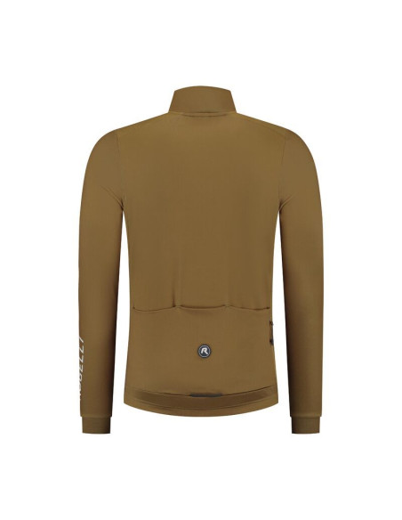 Rogelli koszulka dł. rękaw mono brązowa 3xl