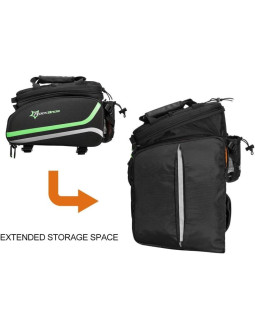 Rockbros torba rowerowa na bogażnik as6-1bk 2