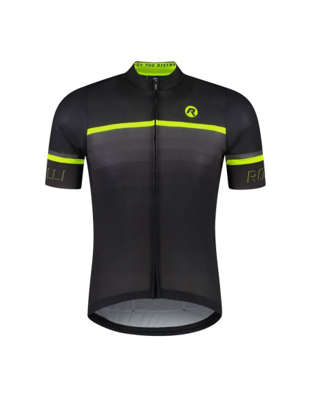 Rogelli koszulka hero ii czarny-fluor 5xl