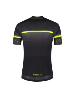 Rogelli koszulka hero ii czarny-fluor 5xl 2