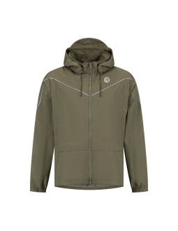 Rogelli kurtka na deszcz essential zielona 2xl