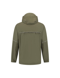Rogelli kurtka na deszcz essential zielona 2xl 2
