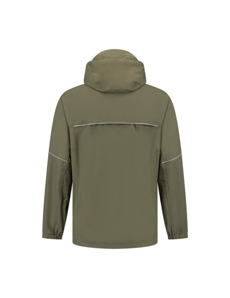 Rogelli kurtka na deszcz essential zielona 3xl