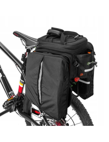Rockbros torba rowerowa na bagażnik rozkładana