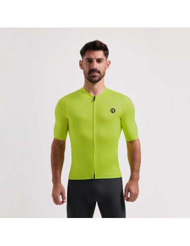 Rogelli koszulka męska distance limonkowa l