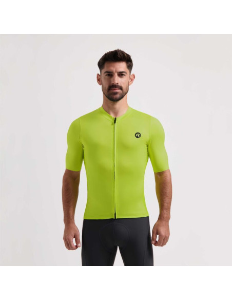 Rogelli koszulka męska distance limonkowa 2xl