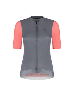 Rogelli koszulka damska fast szaro-kolarowa 2xl