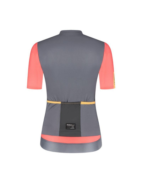 Rogelli koszulka damska fast szaro-kolarowa 2xl