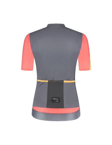 Rogelli koszulka damska fast szaro-kolarowa m