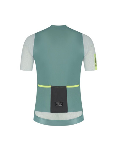 Rogelli koszulka fast turkusowo-limonkowa 3xl